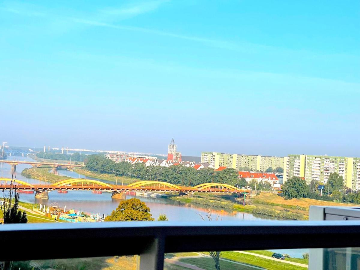 Apartment Z Tarasem I Widokiem Na Odre